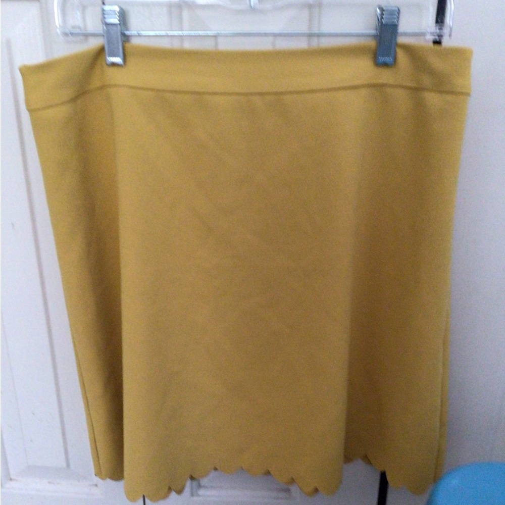 Banana Republic Scalloped Skirt size 10